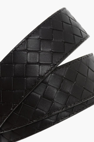 Leather INTRECCIO Belt 35mm