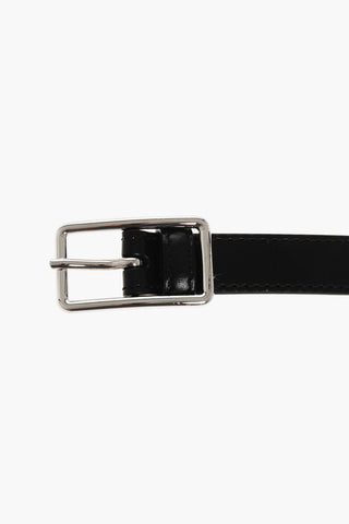 Slim Leather Belt 20mm