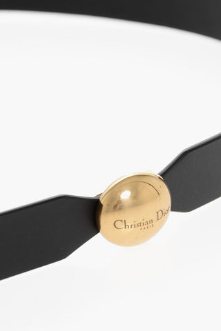 Leather PEPITE Slim Belt 20mm