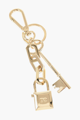 Golden Effect Metal Keyring