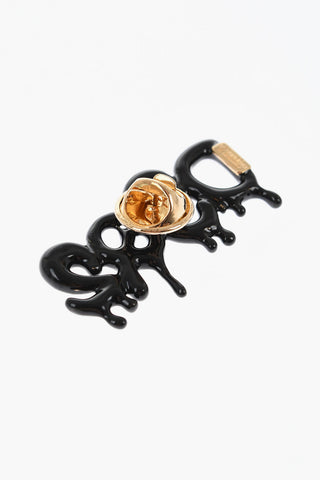 Metal Pin with Enamelled Logo