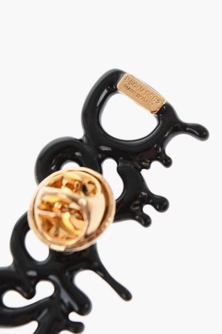 Metal Pin with Enamelled Logo