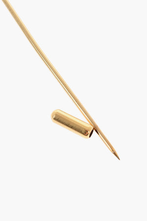 Metal Pin With Gold Effect