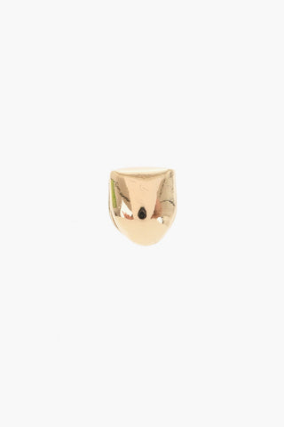 Gold-Tone Metal HARRY Teeth Accessory with Polished Finish