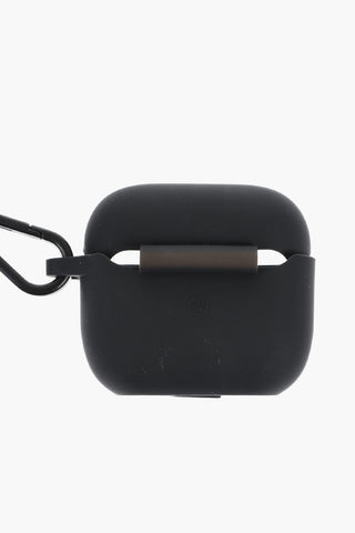 Solid Color Silicone Airpods Case with Strap