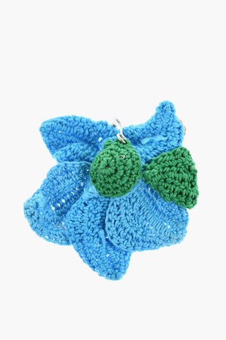 Orecchino Singolo in Crochet a Forma di Fiore