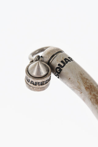 Metal LUCKY HORN Single Magnetic Earring