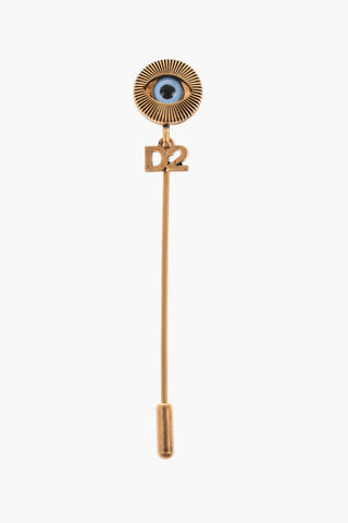 Metal Tie Pin with Resin Detail
