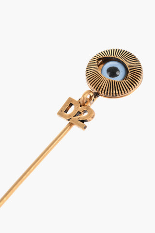 Metal Tie Pin with Resin Detail