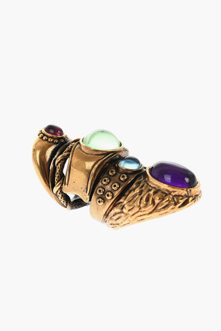 Anello Armor in Ottone con Cristalli