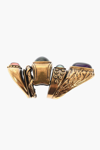Anello Armor in Ottone con Cristalli