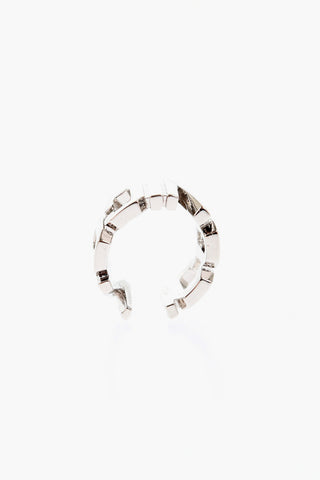 ICON Brass Single Ear Cuff Earring with Lettering Logo