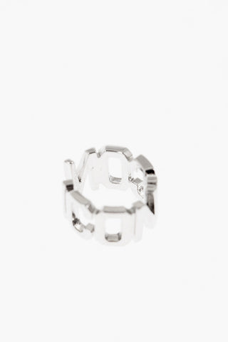 ICON Brass Single Ear Cuff Earring with Lettering Logo