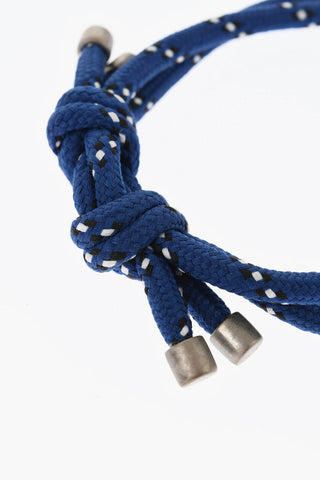 Metal and Rope Bracelet