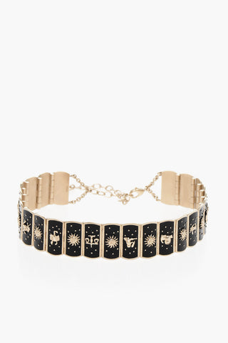 Enamelled Brass DE JOUY SOLEIL Choker