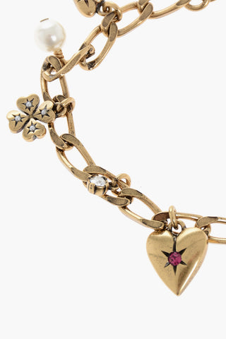 Brass LUCKY CHARM Bracelet
