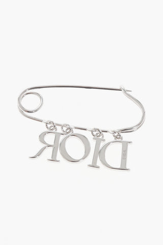 Brass PLAIN LETTER Brooch