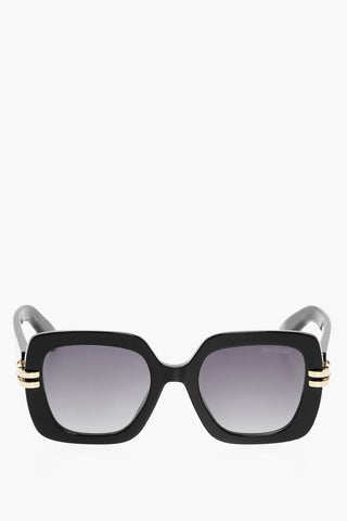 Squared Sunglasses with Logoed Rods