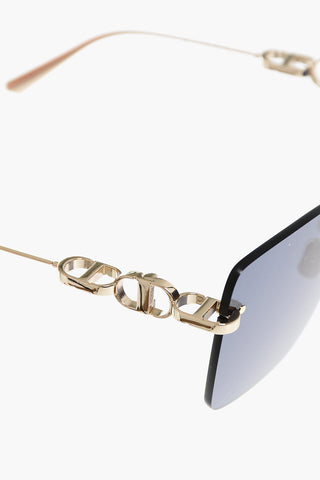 Full Lense Sunglasses with Logoed Rods