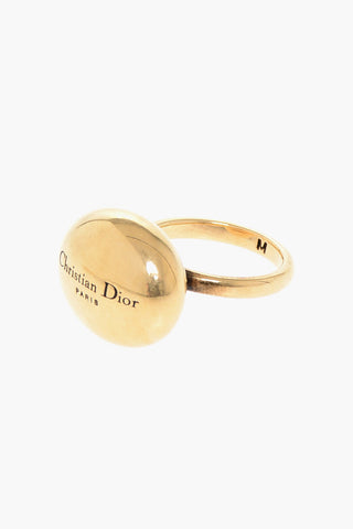 Brass PEPITE Logoed Ring