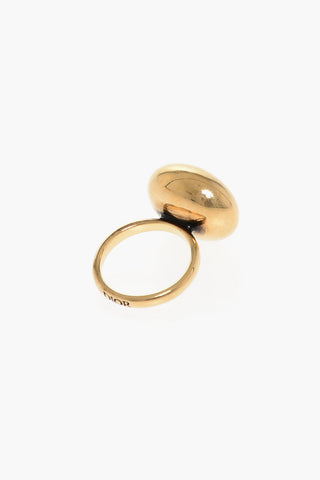 Brass PEPITE Logoed Ring