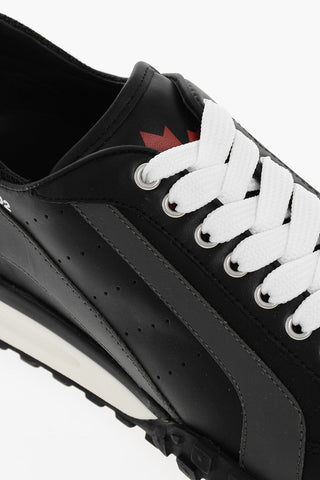 LEGEND Sneakers aus Leder mit kontrastierenden Details