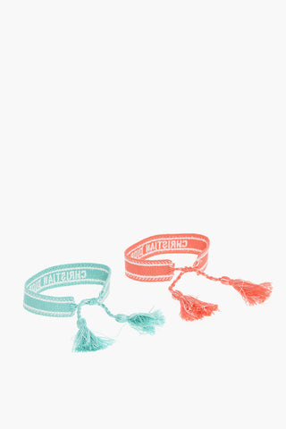 Fabric J'ADIOR 2-Bracelet Set