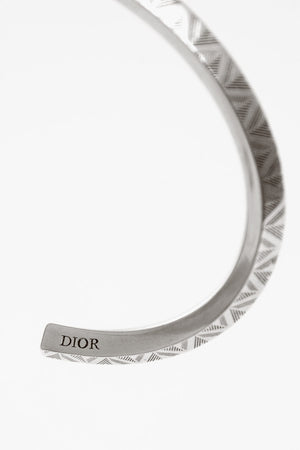 Bracciale Rigido CD DIAM in Ottone Goffrato