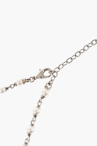 Collana LOCK YOURSELF in Metallo con Pendente a Forma di Lucchetto
