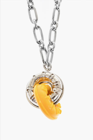 Metal GAMING Chain Necklace with Resin Detail