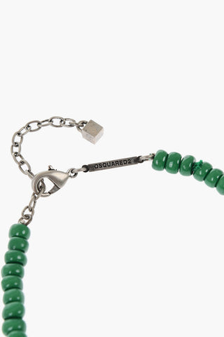 Collana in Tinta Unita con Perline