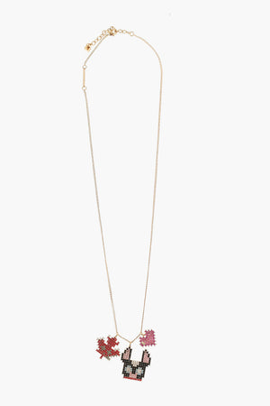 Collana GAMING in Metallo Impreziosita da Strass