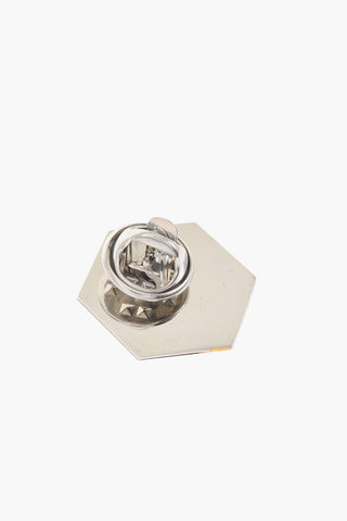 Set of 8 Patterned Metal Brooches