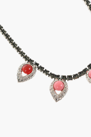 Metal Pant's Chain Embellished with Rhinestones