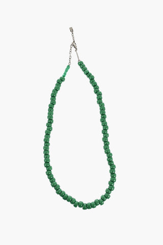 Collana in Tinta Unita Impreziosita da Perline