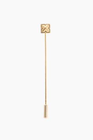 Spilla in Ottone Effetto Dorato