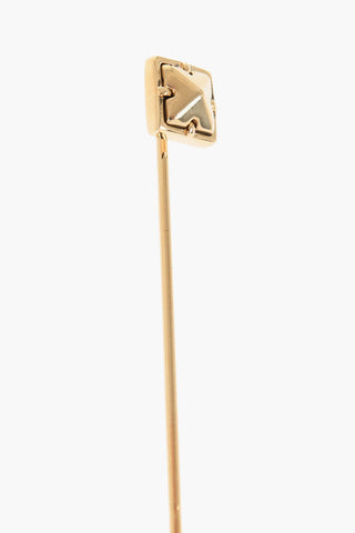 Spilla in Ottone Effetto Dorato