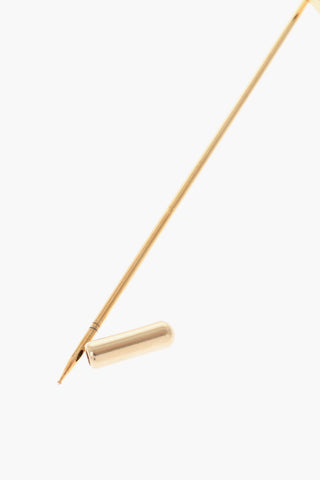 Spilla in Ottone Effetto Dorato