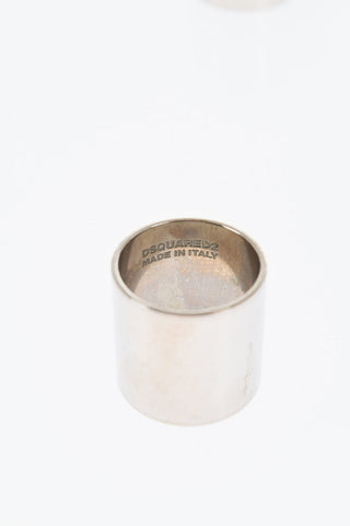 Set of 4 Metal BONDAGE Ring