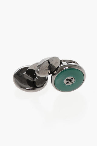 Gemelli BUTTON in Ottone Smaltato