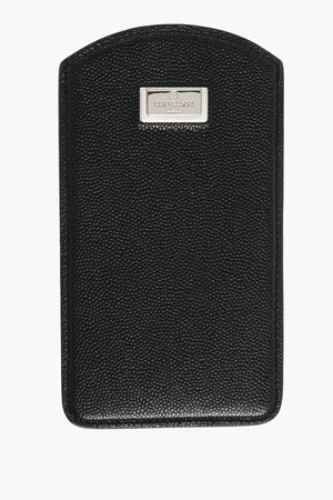 Hammered Leather Badge Holder