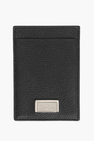 Textured Leather Card Holder