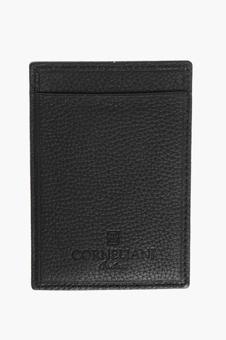 Textured Leather Card Holder