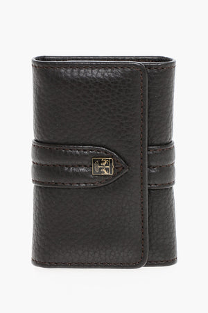 Portachiavi a Bustina in Pelle Martellata