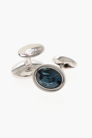 Gemelli in Ottone con Swarovski