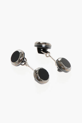 Manschettenknöpfe aus Messing mit Swarovski