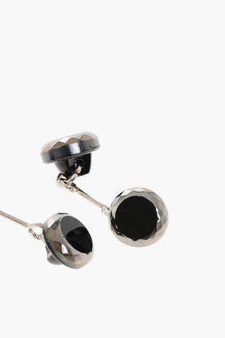 Manschettenknöpfe aus Messing mit Swarovski