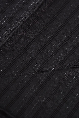 CC COLLECTION Einstecktuch aus Seide mit Lurex-Motiv