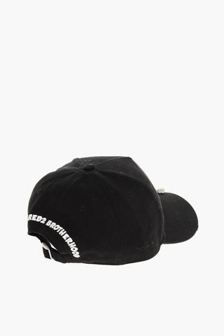 Cappello Baseball in Tinta Unita Impreziosito da Gioielli