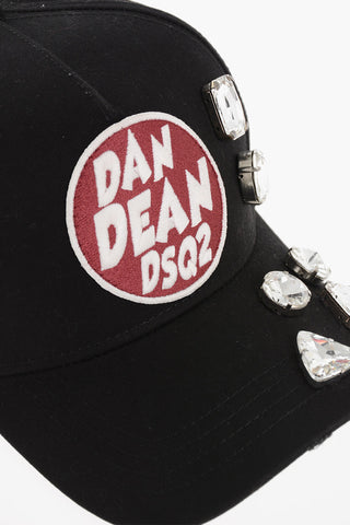 Cappello Baseball in Tinta Unita Impreziosito da Gioielli